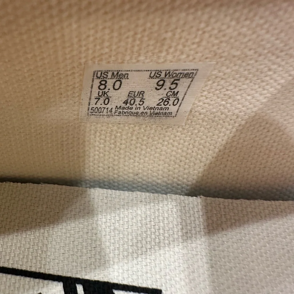 Vans Pink Mary Jane Sneakers - Picture 8 of 9